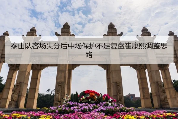 泰山队客场失分后中场保护不足复盘崔康熙调整思路